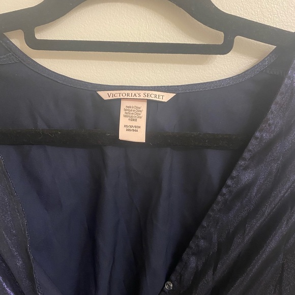 NWOT Victoria’s Secret Blue Romper XS - Picture 3 of 6